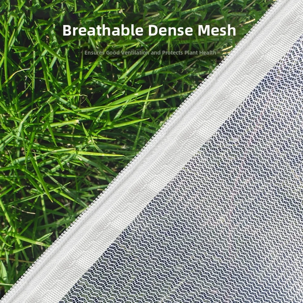 Adaptable Plant Cage Cover Garden Garden Bird Netting Compact Storage Ventilated Mesh Design 360 Panoramic View