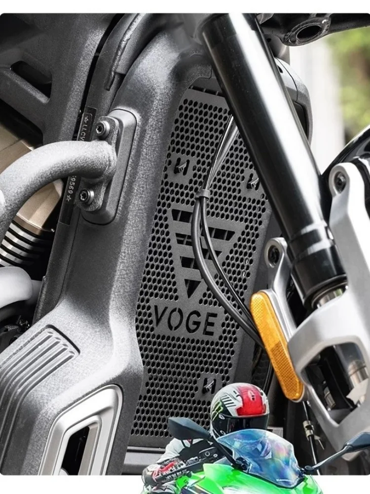 For VOGE CU625 Rustproof Metal Radiator Cover Anti Scratch Resist Mud Rain Corrosion For Daily Commute Tour Mod Parts