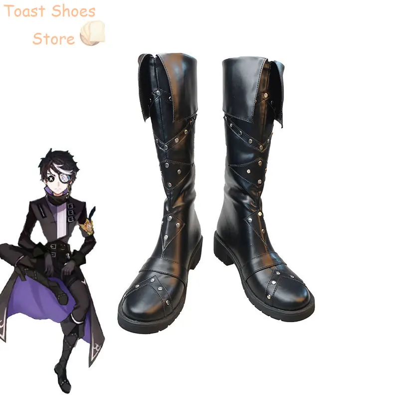 Seer Eli Clark Cosplay Shoes Game Game Identity V 4th Anniversary Cosplay Prop Halloween Carnival Boots Costume Prop