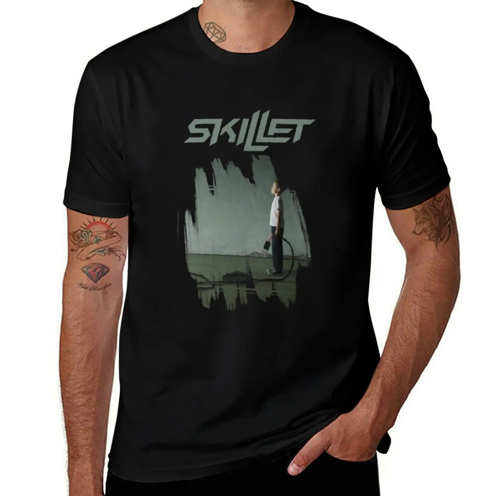 

Skillet Band T-Shirt funny t shirts cotton man t shirts for men casual man t shirts for men T-shirt