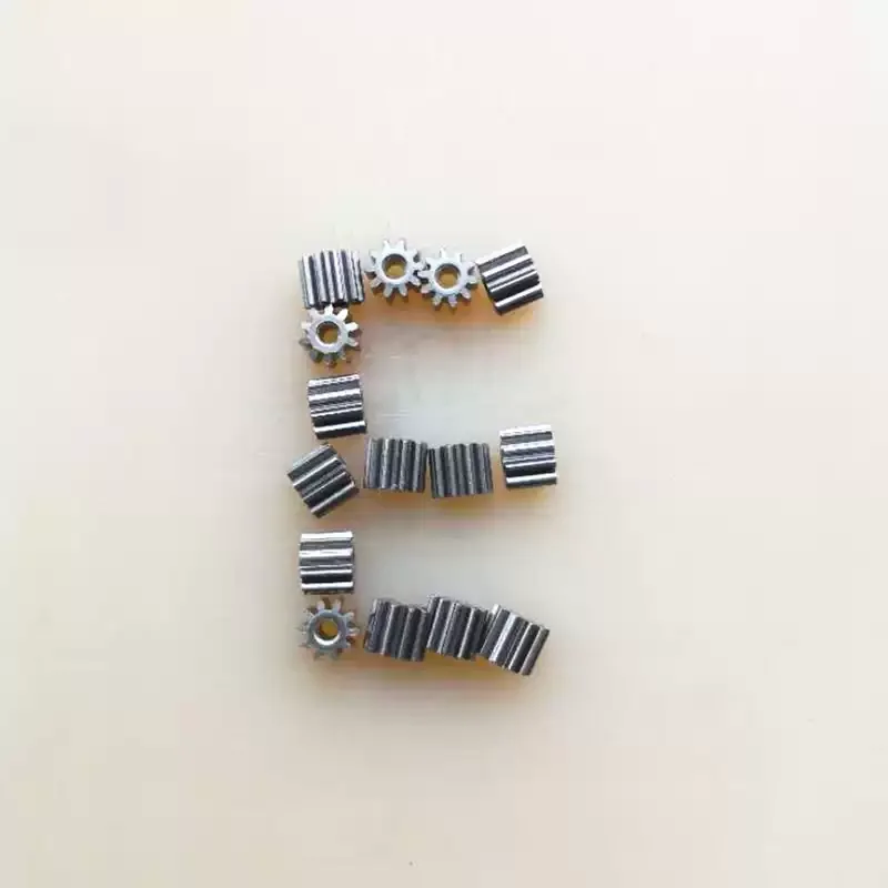 10pcs/lot metal Iron Gear high-precision micro 0.6 module 10teeth inner size 2mm toy Vehicle Transmission Gear