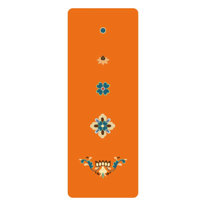 Lezyan Newest Natural Rubber Pu Yoga Mat Multi-Color Sweat-Absorbent Non-Slip Fitness Widened Workout Gymnastics Gym Exercise