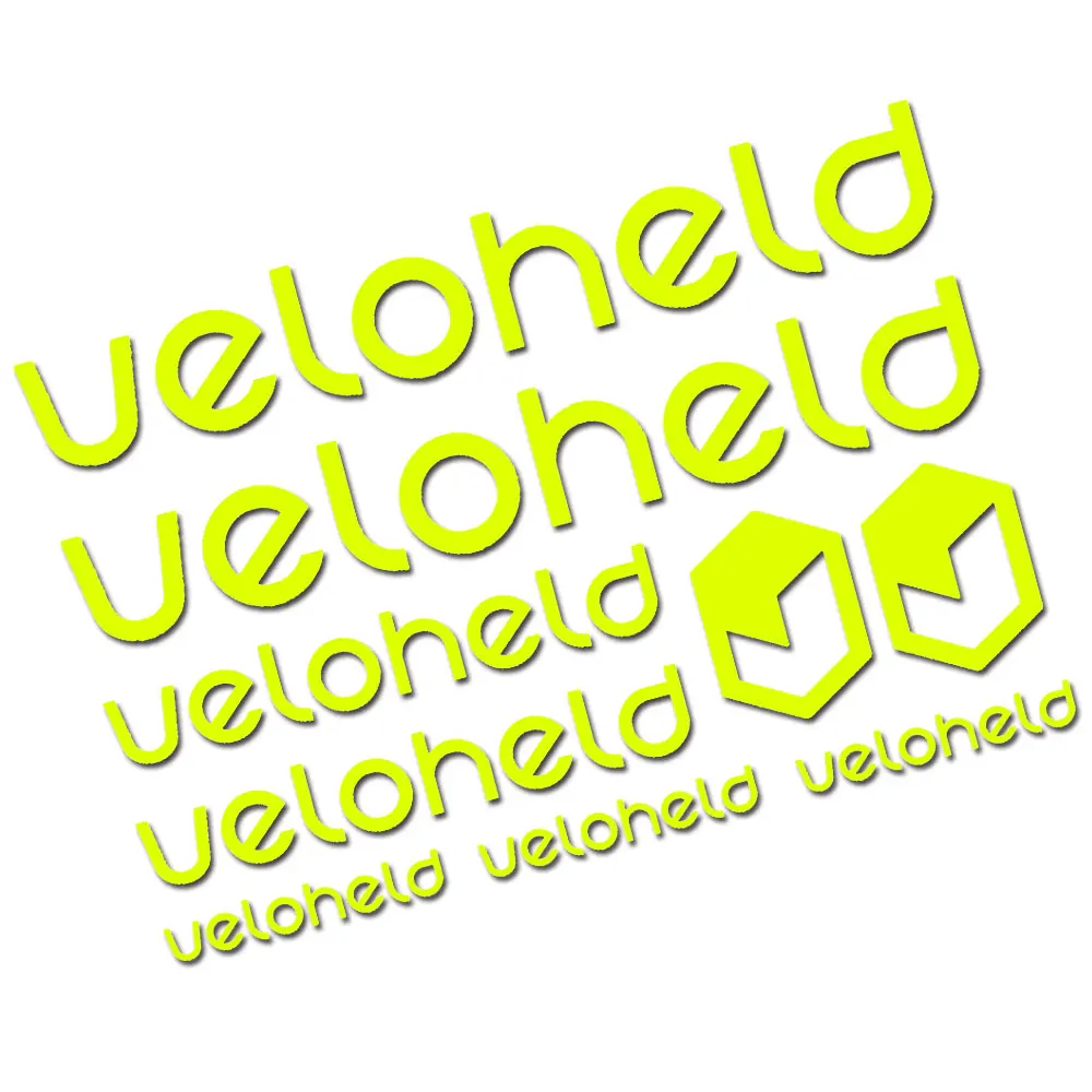 For Veloheld Bikes Frame labels Sticker Decal Kit Bicycle Cycling