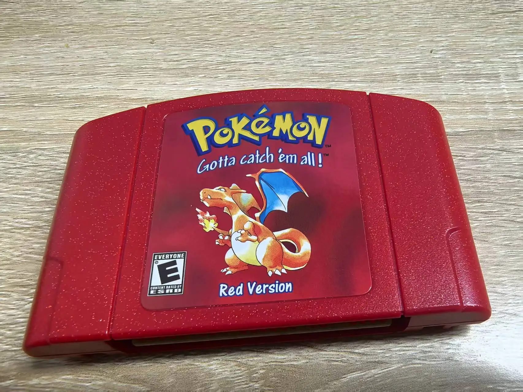 Red Version N64 Video Game Accessories Memory Cartridge Card for 64 Bit Console US NTSC Version English Language