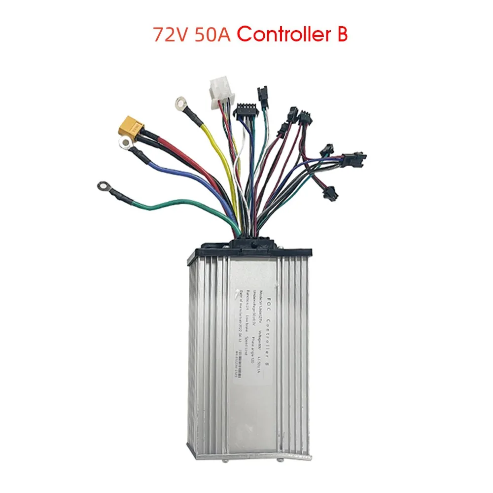 

Electric scooter accessories JB 72V 45/50A FOC Sine Wave Controller for 5600W 6000W 8000W 10000W 12000W