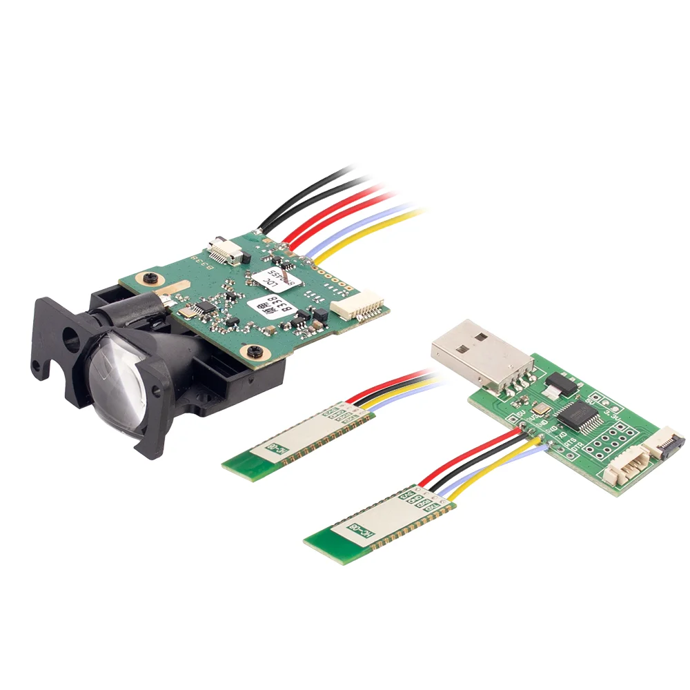 LDJ 100m Bluetooth Laser Sensor Pin Sensor Laser Distance Measuring Lazer Distance Module Lidar Laser Range Sensor