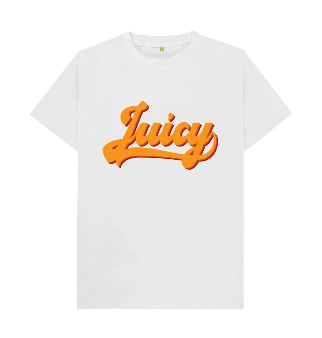 JUICY T SHIRT Minimalist trendy printed T-Shirt Close fitting breathable trendy T-Shirt Fashionable, trendy, romantic T-Shirt