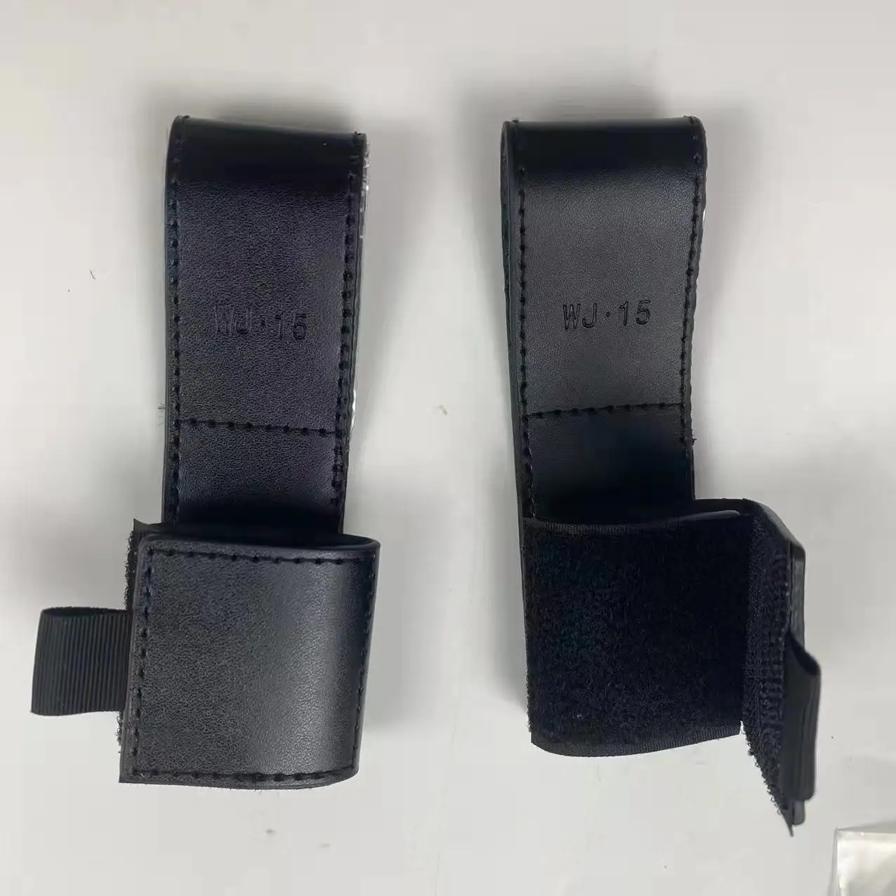 New Model T Baton Holder Cowhide Leather Hanging Trousers Waist Three Section Baton Holster Duty Tactical Safety Protection