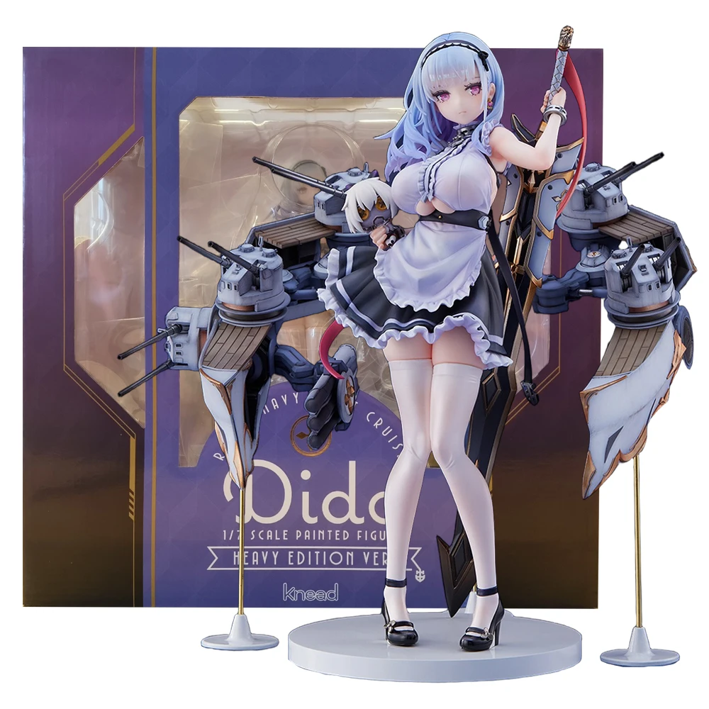 23 سنتيمتر أنيمي غام أزور لين ديدو الشكل 1/7 الثقيلة درع Ver خادمة فستان الوقوف لعبة مجسمة دمية عمل الشكل البلاستيكية