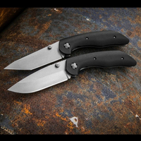 KB 7506 Folding Pocket Knife 440c Blade Nylon Fibre Handle Survival Tactical Hunting Sefl-defense Camping Outdoor Portable Knife