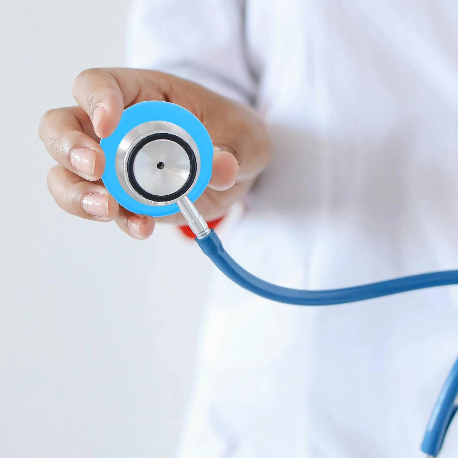 

16pcs Multicolor Silicone Stethoscope Replacement Cover for Nurses Doctors Medical Accessories Sound