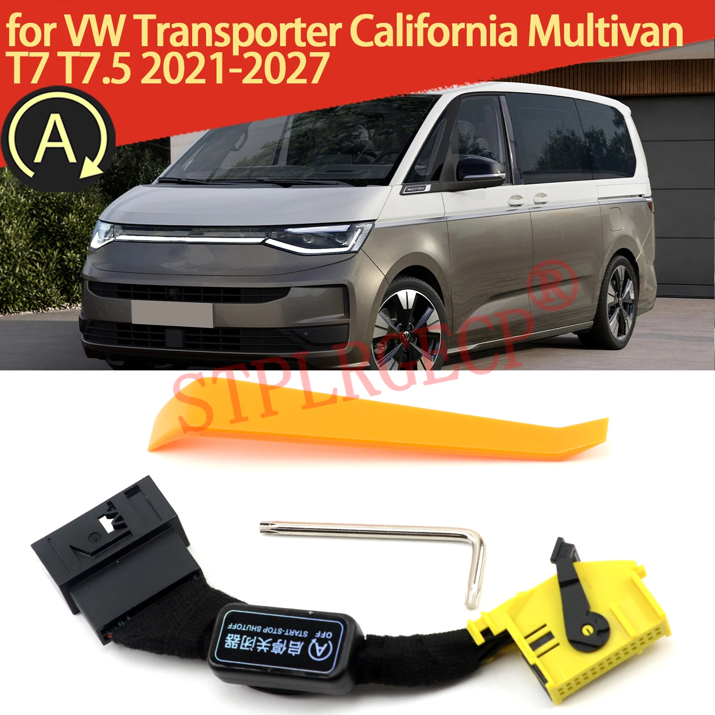 Car Automatic Stop Start Engine System Eliminator Canceller Senor Plug for VW Transporter California Multivan T7 T7.5 2021-2027