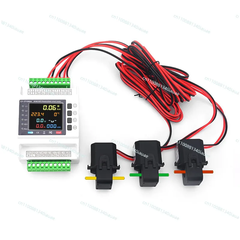 Three-phase Four-wire Intelligent WiFi Graffiti Mutual Inductance Meter Overcurrent Overload Undervoltage Protection