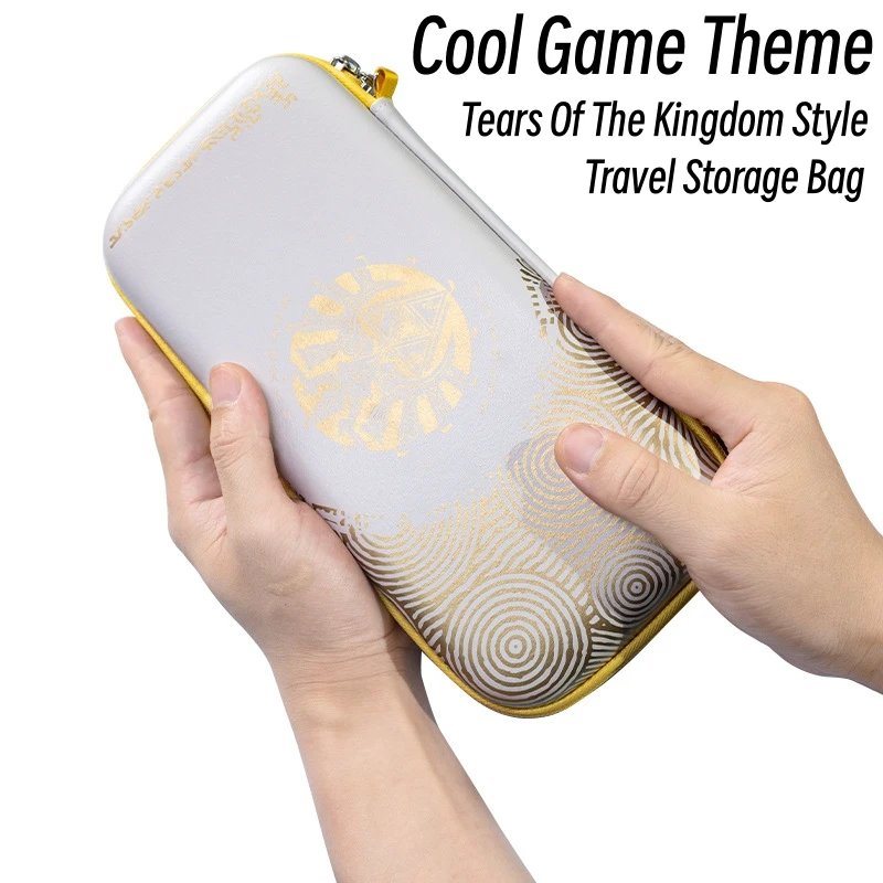 For NS Switch Case Storage Bag for Tears of the Kingdom Style Travel Bag For Switch Oled Game Console Hard Box Accessories