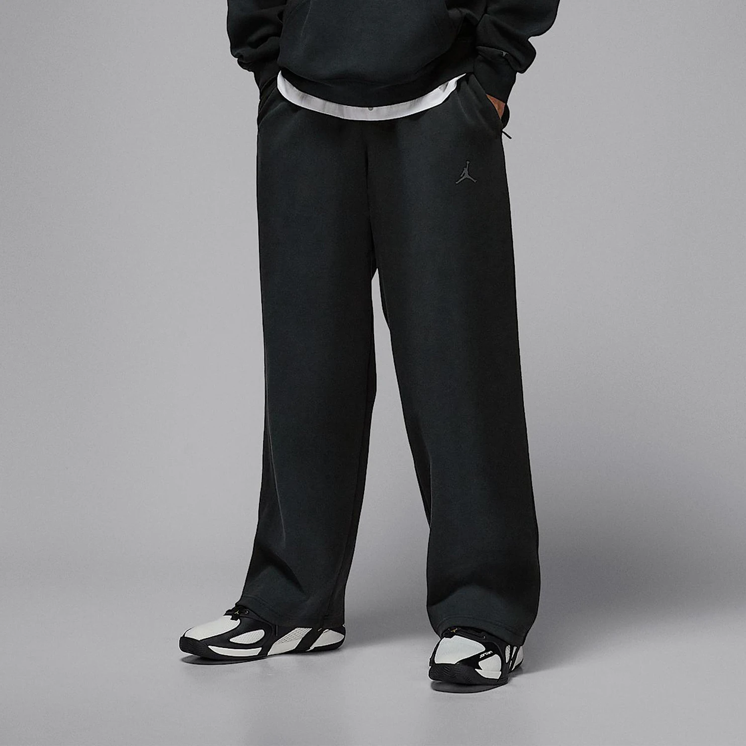 Nike Authentic JORDAN Men's Breathable Lace-Up Loose Simple Pants HQ8693-010