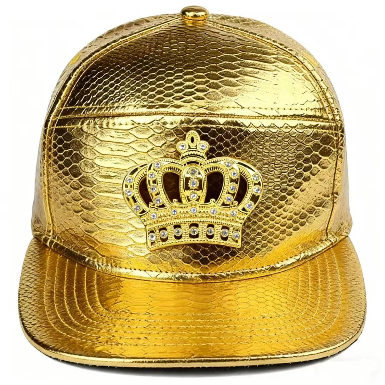 

Golden Fashion Summer 3d Crown Europe Baseball Cap Hat For Men Women Casual Bone Hip Hop Snapback Caps Sun Hats gorras with Belt