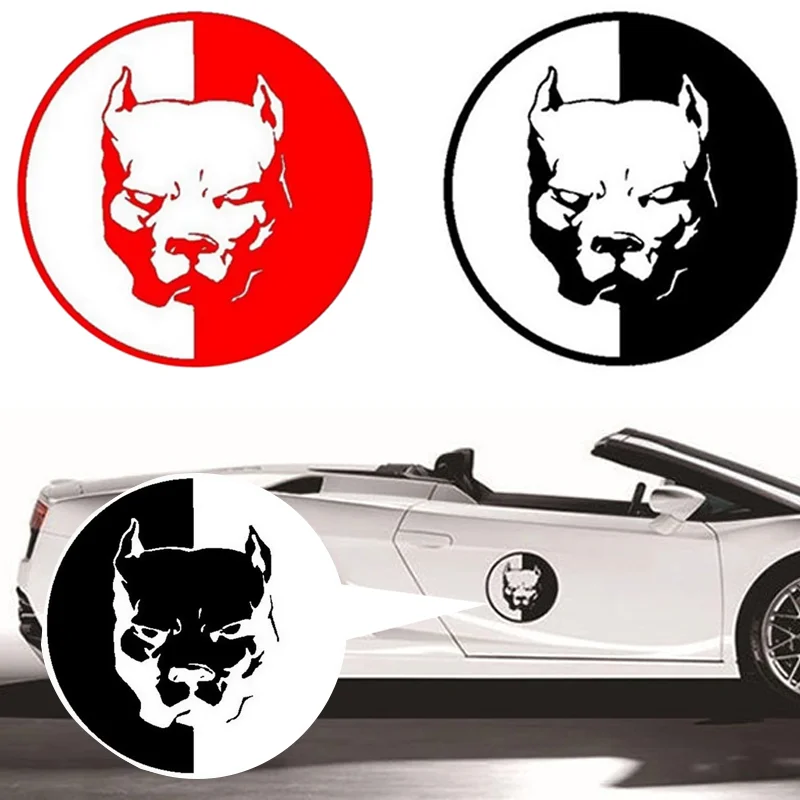 

Car Sticker Pitbull Dog Bulldog Decoration Decal Creative Hot-selling Cars Styling Decals Stickers Auto Exterior Accessories