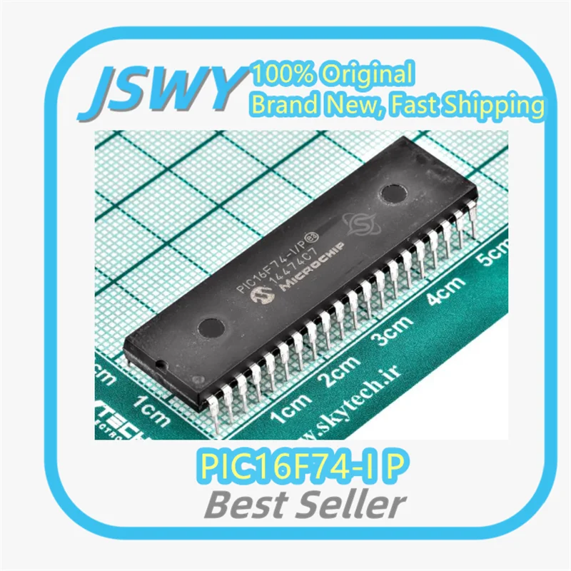 (2/30 قطعة) PIC16F74-I/P PIC16F74-I DIP-40 متحكم المنتج الأصلي