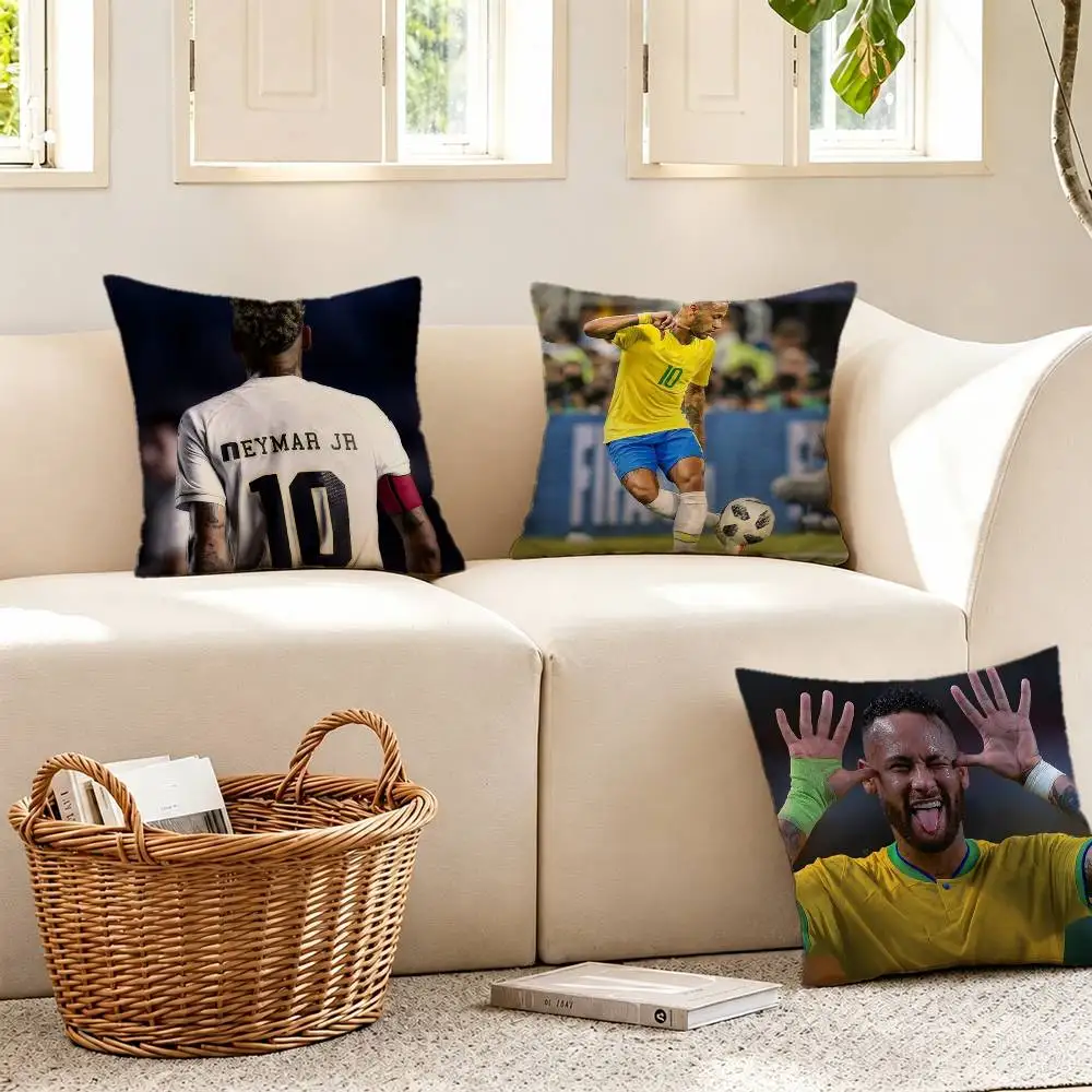 Football N-Neymar-S 10 Pillow Case Cushion Cover Throw Pillow Case For Car Sofa