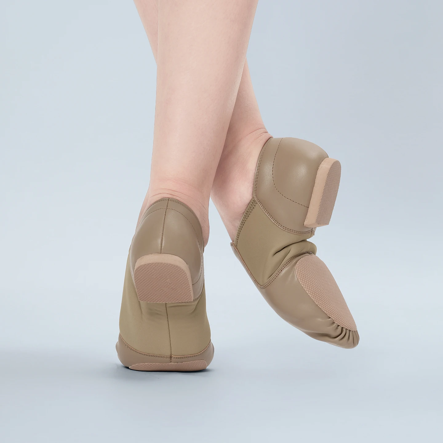 PU Leather Stretch Jazz Dance Shoes Women Antiskid Sole Jazz Shoes High Quality Dance Sneakers for Girls Adults - view 3