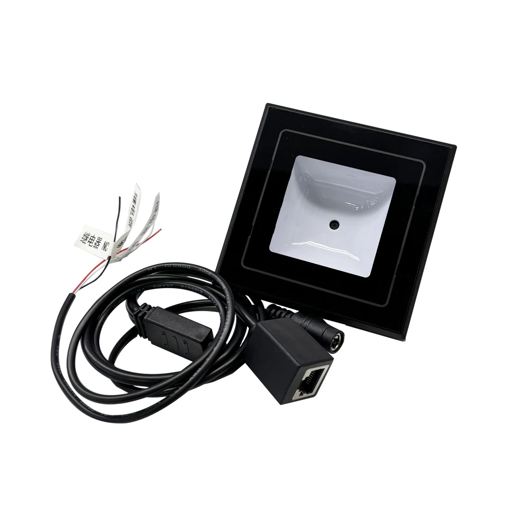 LJX RD005-E IP65 QR Code Scanner Mifare IC Card NFC Reader with TCP UDP HTTP HTTPS for Access Control and Turnstile