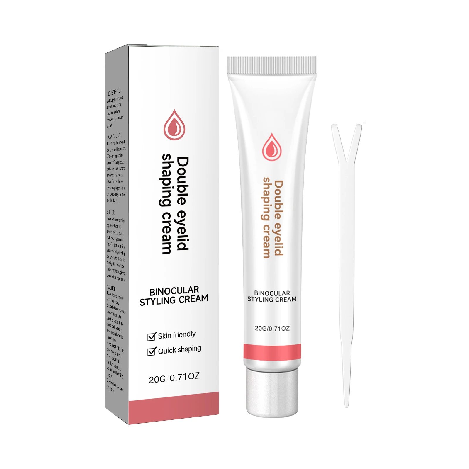 二重まぶたスタイリングクリーム二重まぶた整形クリーム速乾性目に見えないまぶた接着剤クリームまぶたのり Y スティック付き