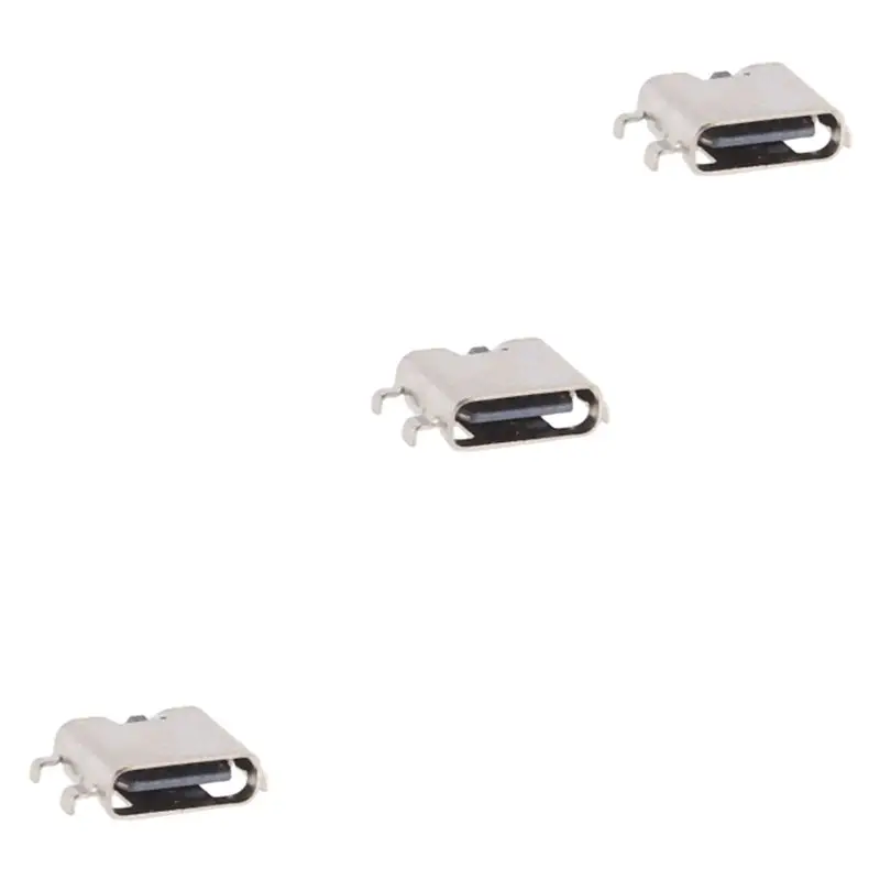 Superior AA63 100Pcs/Lot 10Models Type-C USB Charging Dock Connectors Mix 6Pin And 16Pin Use For Phone And Digital Product Repai