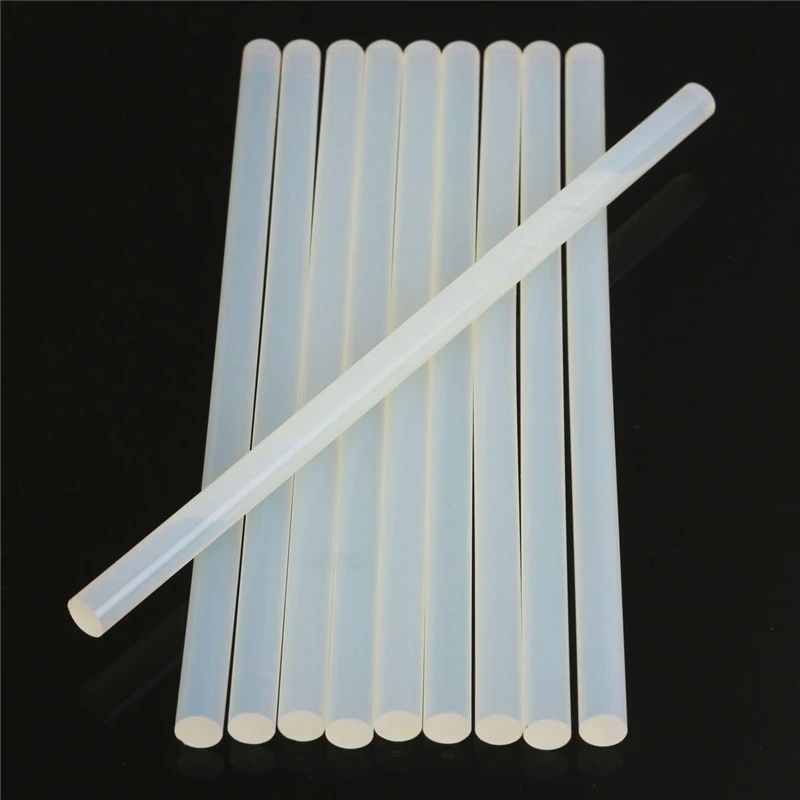 20pcs 11mm Hot Melt Glue Stick For Heat Glue Gun High Viscosity Clear Adhesive Glue Sticks Repair Tool Kit DIY Hand Tool