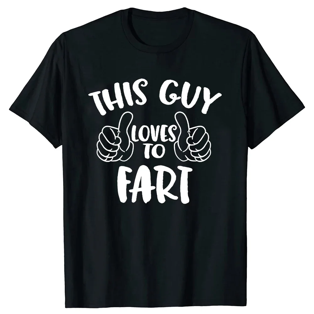 Short Sleeve Birthday Gifts T-shirt Mens Clothing Funny Warning Fart Now Loading T Shirt Summer Farter Graphic  Streetwear