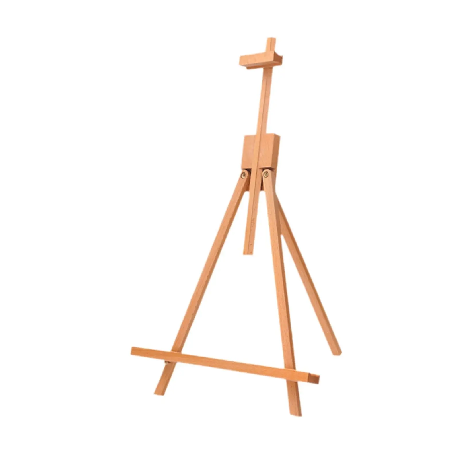 Easel Stand Portable Sturdy Frame Folding Photo and Sign Holder Wooden A-frame Display Desktop Easel Painting Easel for Children