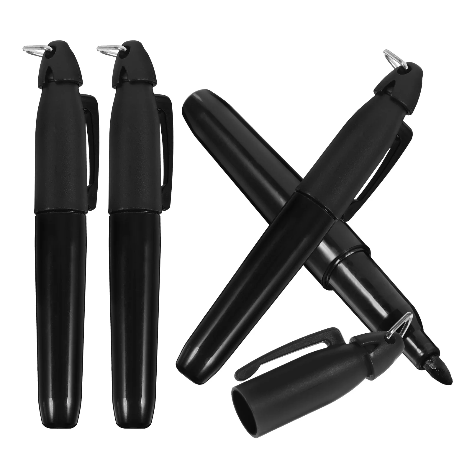 

4 Pcs Golf Liner Ballpoint Pens Golfing Marker Portable Abs Plastic Drawing Marking Tools