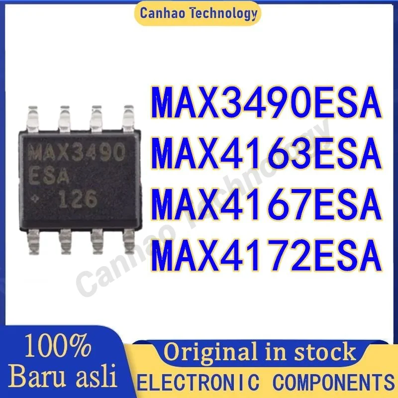 

10PCS MAX3490ESA MAX4163ESA MAX4167ESA MAX4172ESA SOP-8 IC Chip 100% New Original in stock