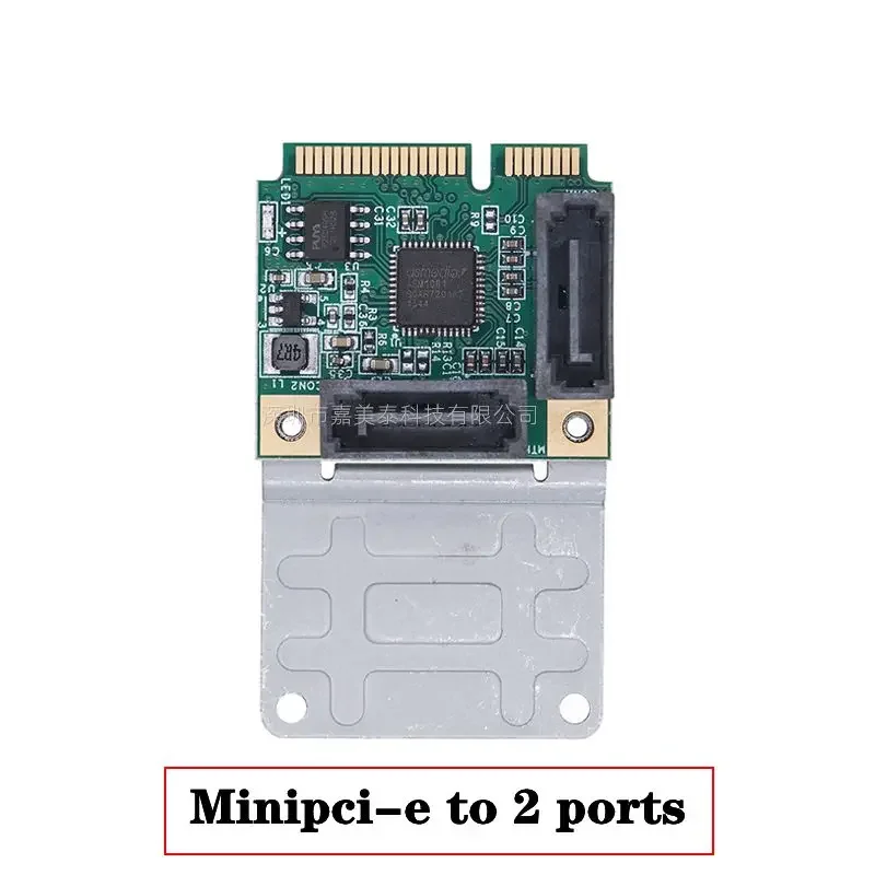 Mini PCI-E To SATA3.0 Expansion Card Sata Serial Port Card Mini PCI-E Hard Disk Expansion Card 2-Port 4-Port Block