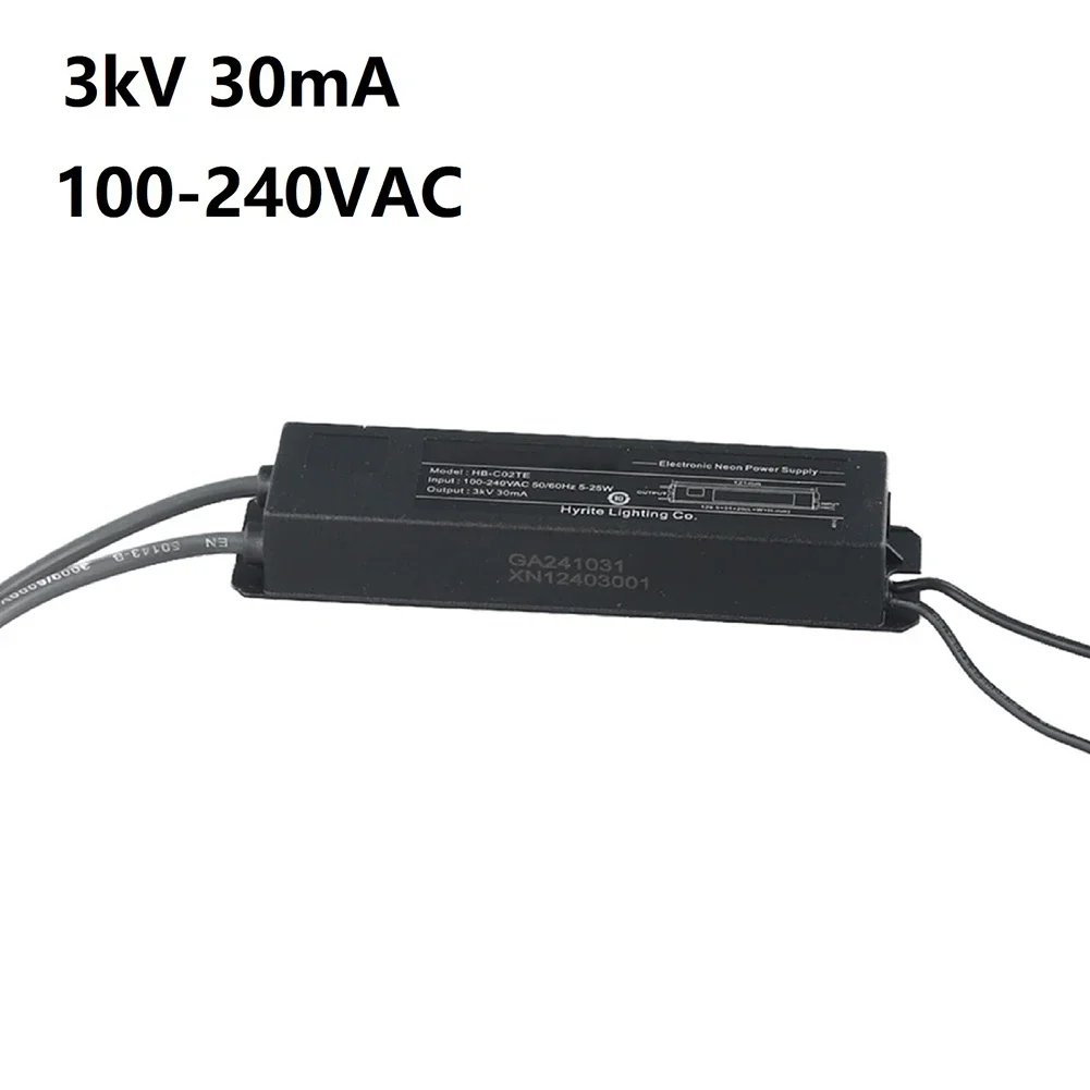 Neon Light Electronic Transformer 3KV 30mA With Waterproof Sealed Case And Power Factor Above 0.9 For Harsh Conditions