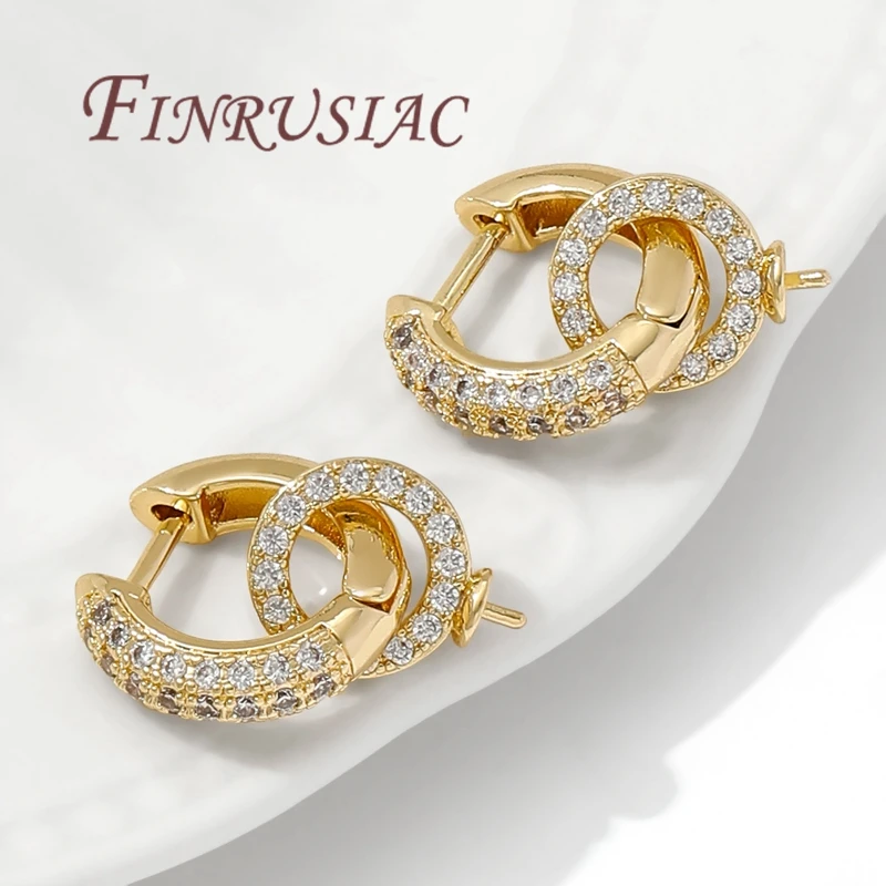 18K Gold Plated Earrings Hooks with Pearl Pendant Mounting Accessories,Fasteners For Earrings,Hypoallergenic Ear Wires - view 4
