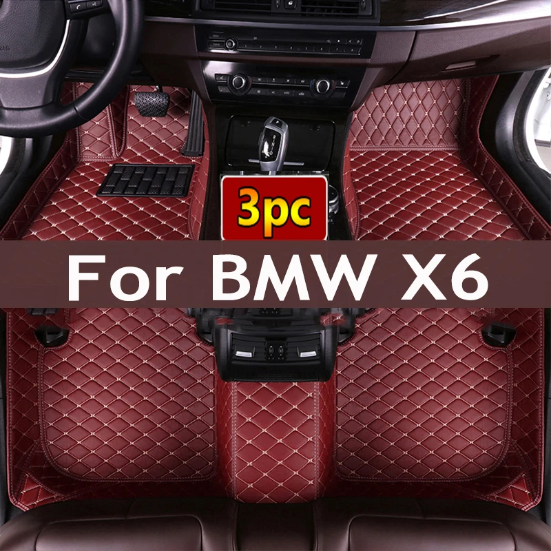 Car floor mats for BMW X6 E71 2008 2009 2010 2011 2012 2013 2014 Custom auto foot Pads automobile carpet cover 