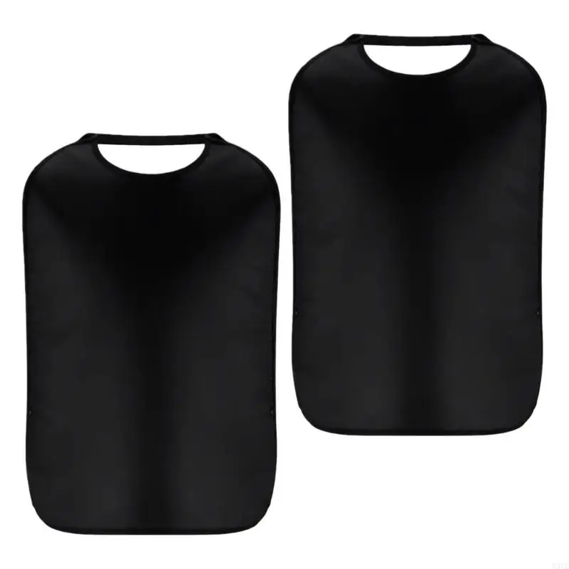 

Stain Resistant Waterproof Adult Bib for Elderly Full Coverage Washable with Adjustable Fastener Design X3UC