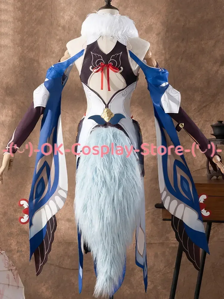 Yukong Cosplay Costume para Mulheres, Jogo de Honkai Star Rail, Anime Dress Suit, Uniforme de Halloween, Custom Made, Cheongsam Vestuário, Bonito