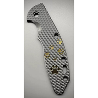 1 Piece Titanium Alloy Knife Handle Scale for Rick Hinderer XM18 3.5” Knives