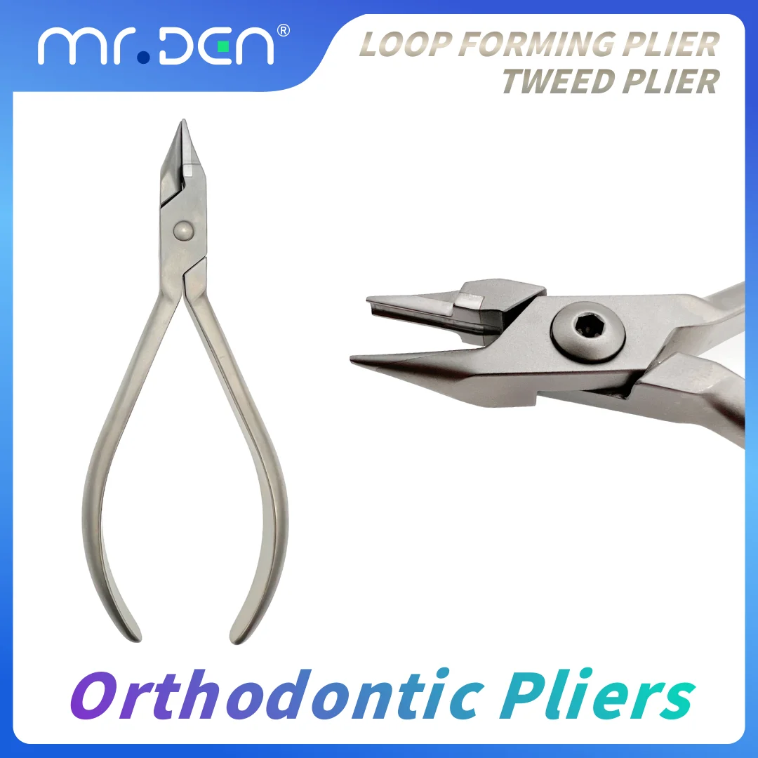 TAINTIAN Dental Tweed Pliers Orthodontic Sun Moon Pliers Oral Correction Dental Technician Braces Orthodontic Tools