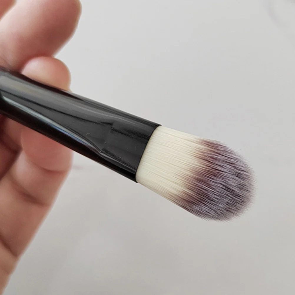 

Dual Ended Makeup Brush Set for Liquid Foundation and Loose Powder Soft Bristle Blending Brush for Professional