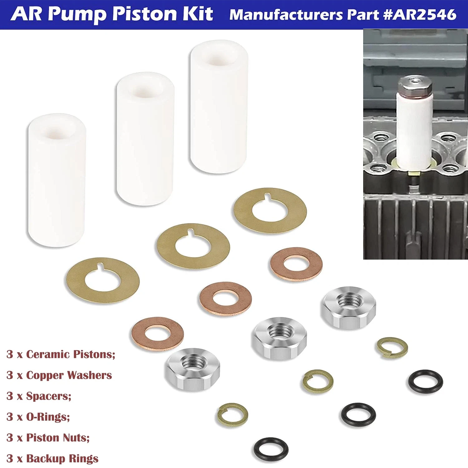 AR2546 Pump 18Mm Pi…