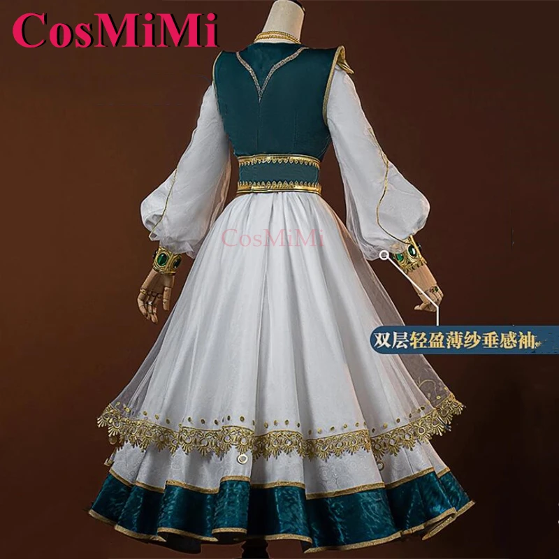 CosMiMi Hot Game Identity V Anne Lester/Toy Merchant Cosplay Costume Fashion Sweet Dress Carnival Party Role Play Clothing S-XXL