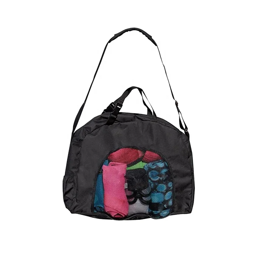 2025 نايلون سهل التعليق لتغذية قش الماعز كيس قش تغذية الحصان