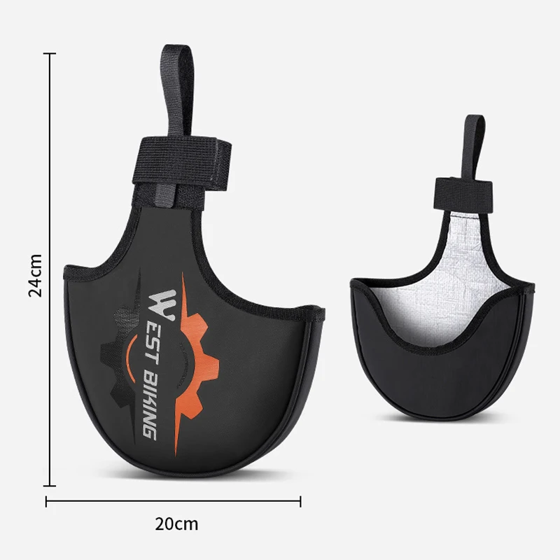 Cubierta protectora para bielas de bicicleta, cubierta protectora impermeable y resistente al desgaste para platos de ciclismo, accesorios protectores para bicicleta de montaña y carretera