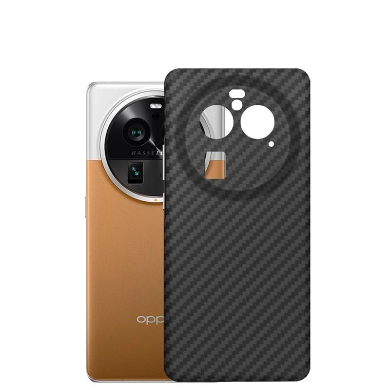 ماتي الحالات الصعبة للحصول على ممن لهم العثور على X6 برو حالة ألياف الكربون الملمس نمط غطاء الهاتف للعثور X 6 X6Pro 5G سليم رقيقة جدا الوفير