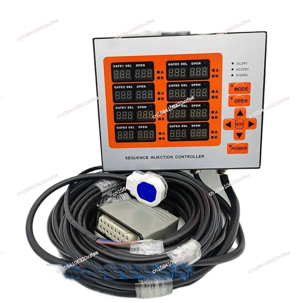 Machine Electronic Delay Device Integrated 8 Sets of Gas/oil Valve Time Controlle Hot Runner Timing Controller Injection Molding