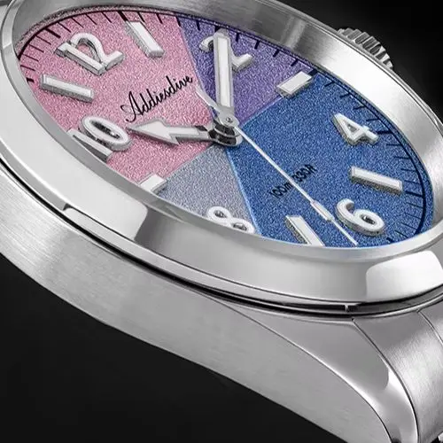 ADDIESDIVE Multicolor Dial Quartz Watches 36MM Sapphire Glass BGW9 Super Luminous Wristwatches for Men 10Bar Waterproof Watches