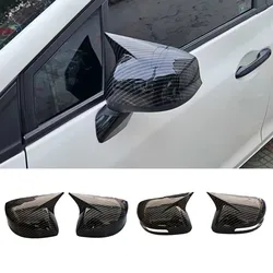 For Honda CIVIC 2012 2013 2014 2015 Car Rearview Side Mirror Cover Wing Cap Exterior Door Housing Shell Trim Frame Sticker