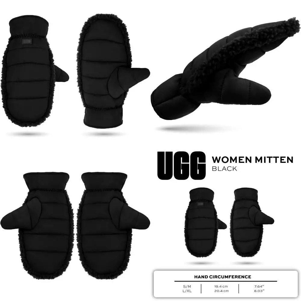 

Women's Plush Mittens for Winter Warmth and Comfort, Ideal for Cold Weather Outdoor Activities